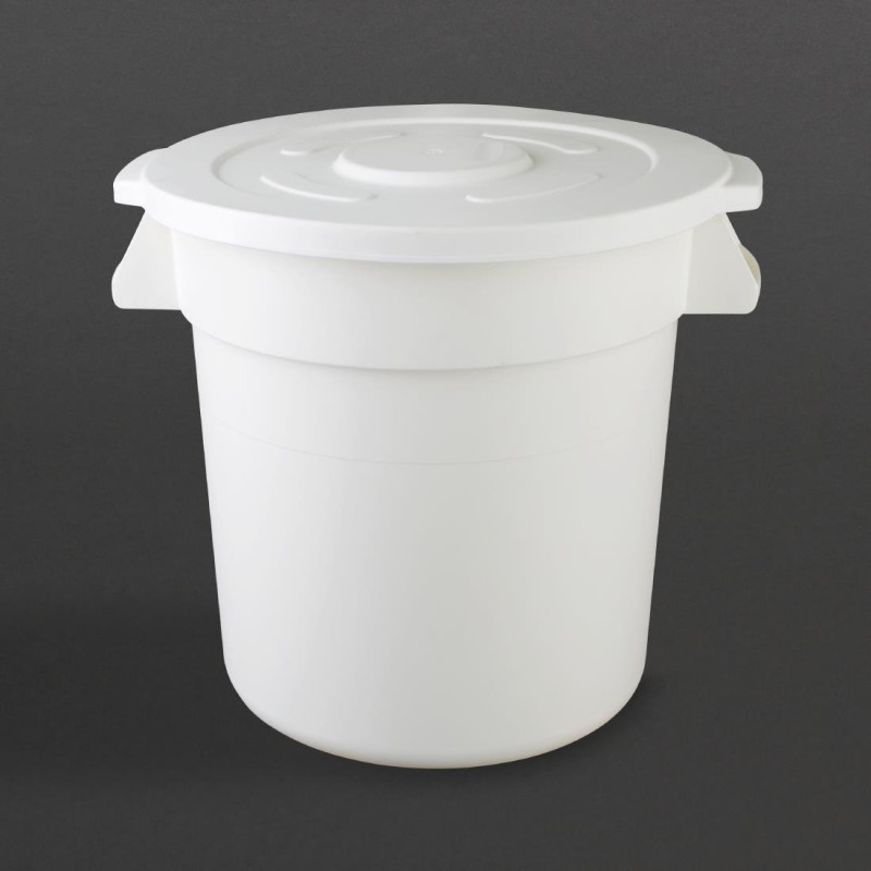 Okrogel bel zabojnik 76L - Vogue - Fourniresto Okrogel bel zabojnik 76L - Vogue - Fourniresto