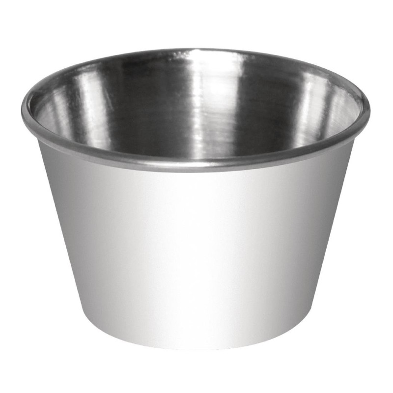 Pots À Sauce En Inox - 70Ml - Olympia - Fourniresto Pots À Sauce En Inox - 70Ml - Olympia - Fourniresto