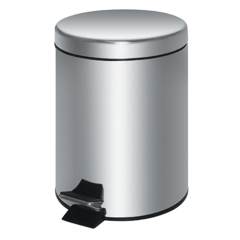 Stainless Steel Pedal Bin - 20L - FourniResto Stainless Steel Pedal Bin - 20L - FourniResto