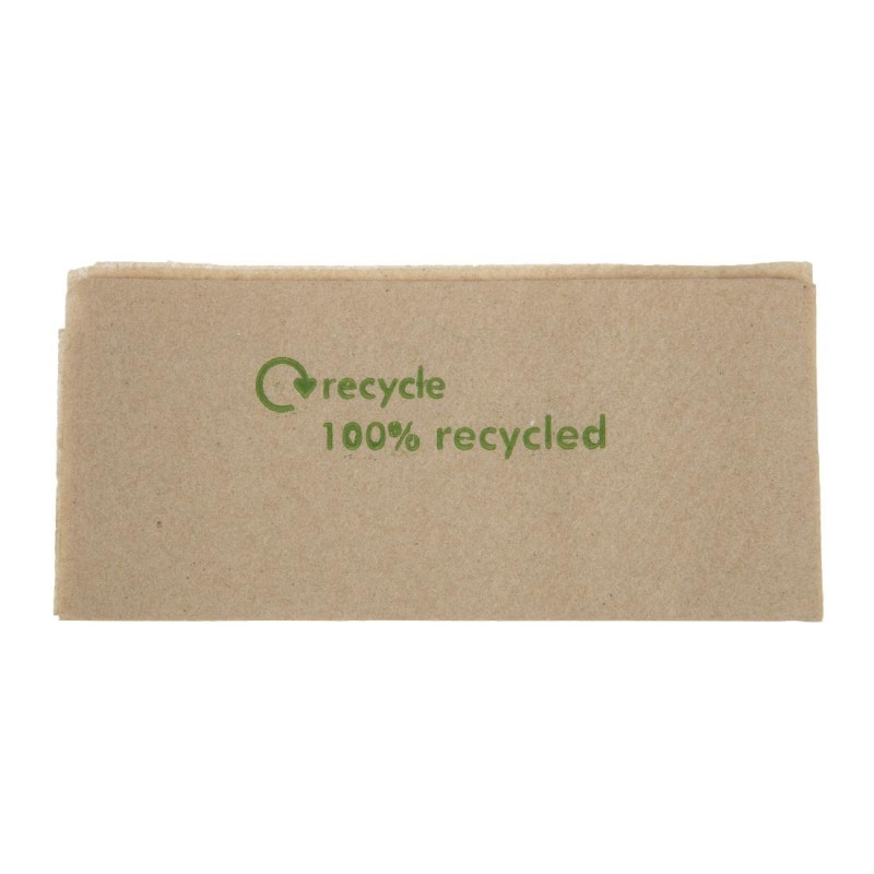 1 Ply Recycled Paper Napkins with Dispenser 320 x 300mm - Pack of 6000 - FourniResto 1 Ply Recycled Paper Napkins with Dispenser 320 x 300mm - Pack of 6000 - FourniResto