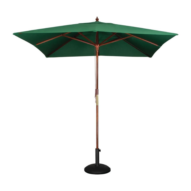 Parasol Carré Vert - L 2500mm - Bolero Parasol Carré Vert - L 2500mm - Bolero