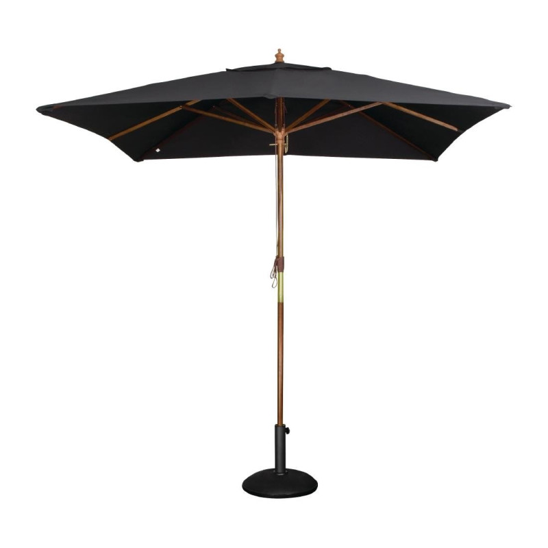 Parazol kvadraten črn - L 2500mm - Bolero Parazol kvadraten črn - L 2500mm - Bolero