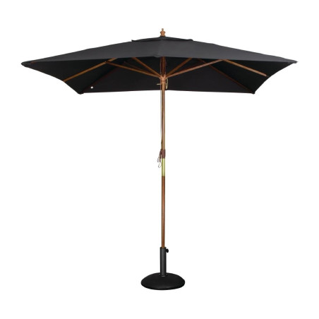 Parazol kvadraten črn - L 2500mm - Bolero