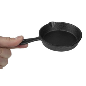 Majhna okrogla litoželezna ponvica - Ø 115mm - Olympia