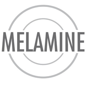 Plošča za torto iz melamina Pure črna - Ø310mm - APS - Fourniresto