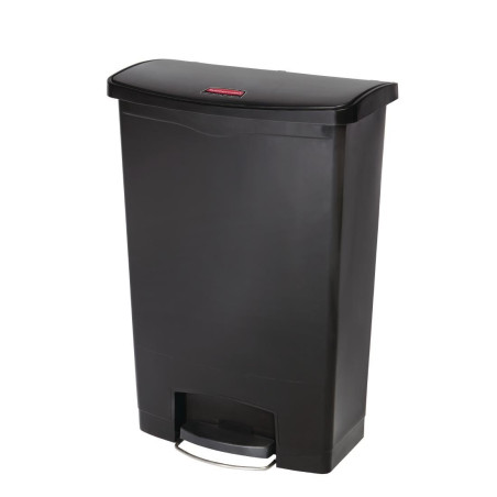 Koš za smeti s pedalom Slim Jim črne barve - 90L - Rubbermaid