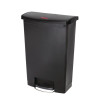 Koš za smeti s pedalom Slim Jim črne barve - 90L - Rubbermaid