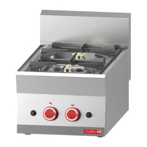 Fourneau 2 feux vifs plin za postavitev 650 - Gastro M - Fourniresto