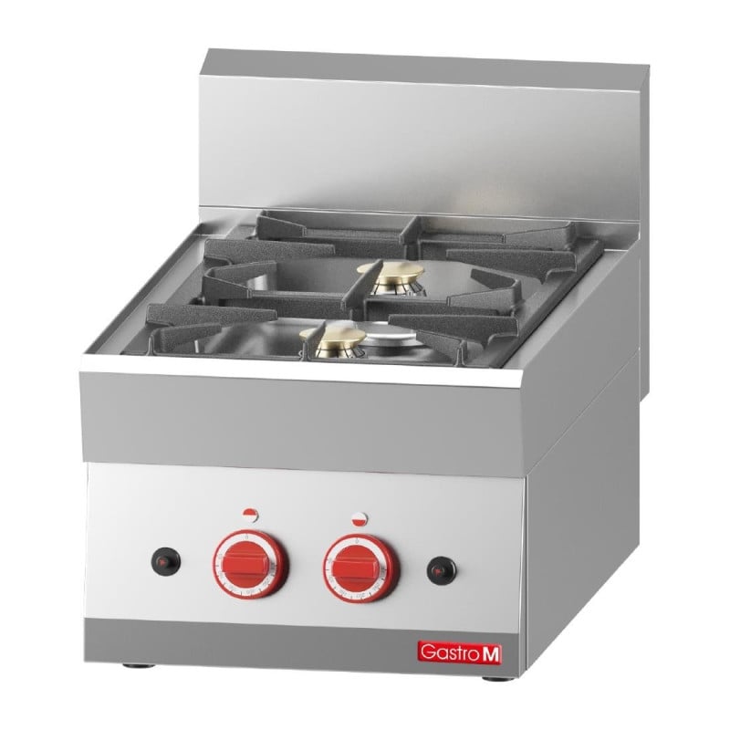 Fourneau 2 feux vifs plin za postavitev 650 - Gastro M - Fourniresto Fourneau 2 feux vifs plin za postavitev 650 - Gastro M - Fourniresto