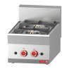 Fourneau 2 feux vifs plin za postavitev 650 - Gastro M - Fourniresto
