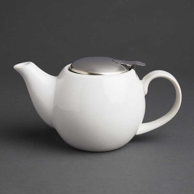 White Teapot Coffee 510ml - Olympia - Fourniresto White Teapot Coffee 510ml - Olympia - Fourniresto