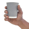 Kozarci antracitne barve 225 ml - Komplet 25 kosov - Fiesta - Fourniresto