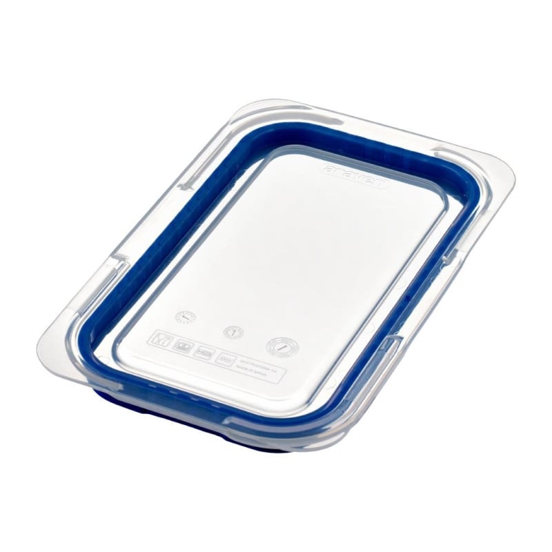 Couvercle Bleu en ABS sans BPA - GN 1/4 - Araven - Fourniresto Couvercle Bleu en ABS sans BPA - GN 1/4 - Araven - Fourniresto