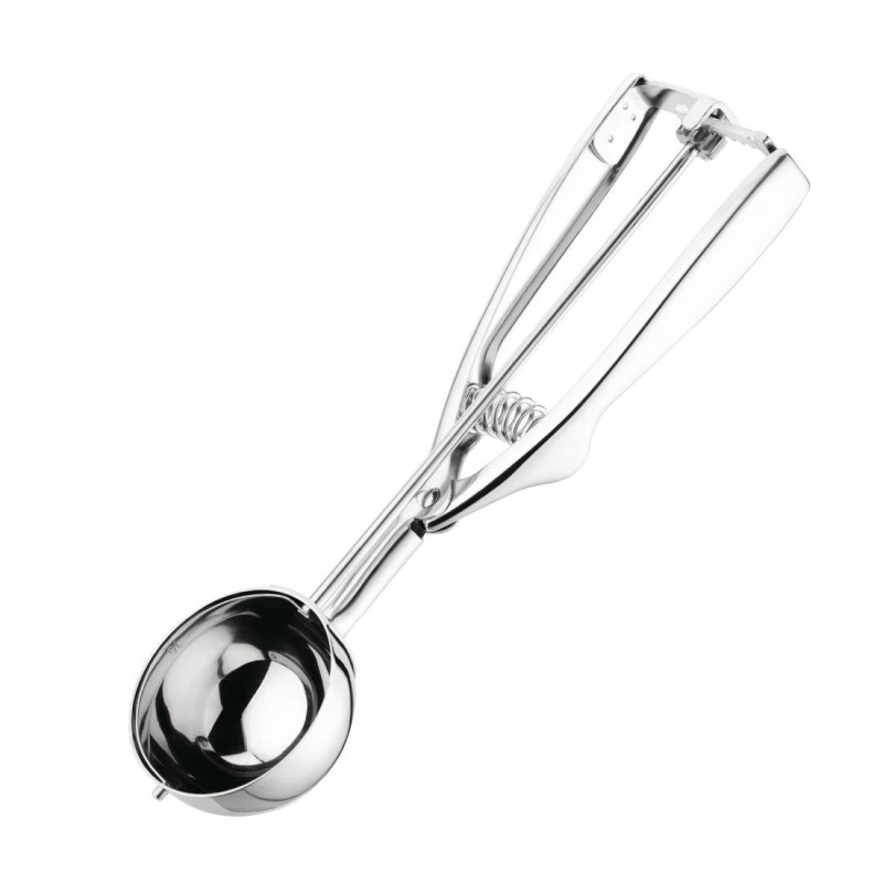 Stainless Steel 50ml Ice Scoop - Vogue - Fourniresto Stainless Steel 50ml Ice Scoop - Vogue - Fourniresto