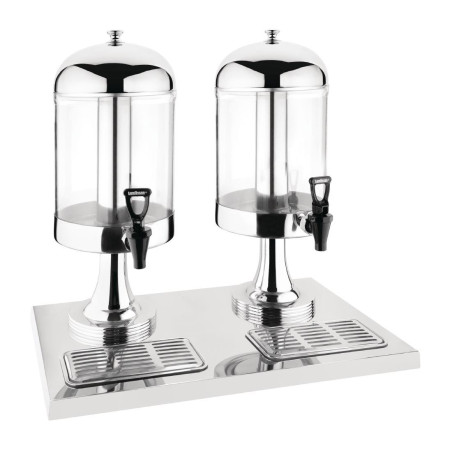 Dvojni razdelilnik za sokove - 2 X 6,5L - Olympia