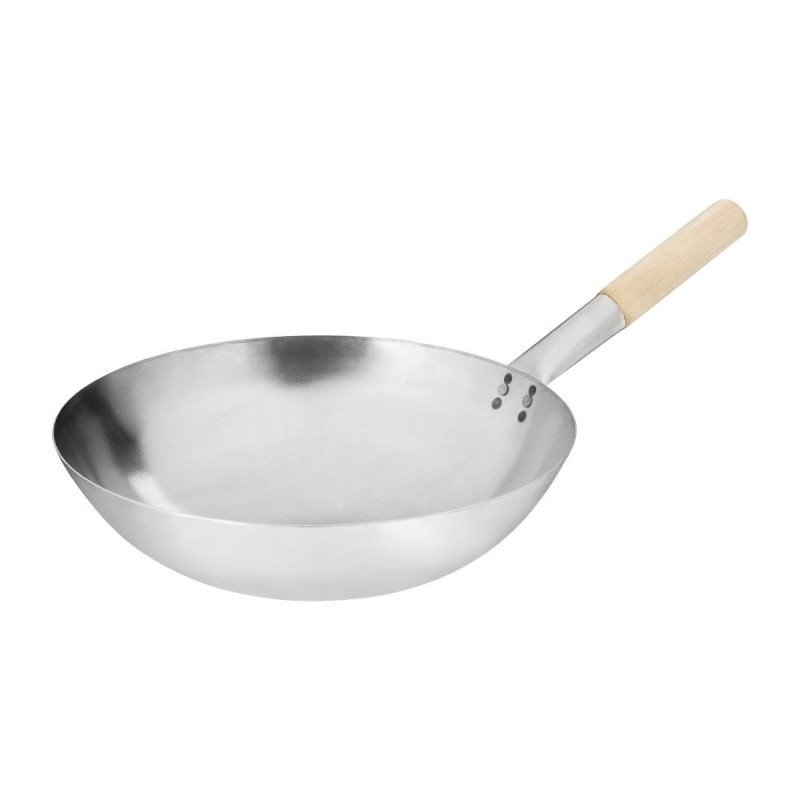 Conical Wok - 35.6 cm - Vogue - Fourniresto Conical Wok - 35.6 cm - Vogue - Fourniresto