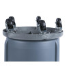Zbiralec surov siv - 75,7 L - Rubbermaid