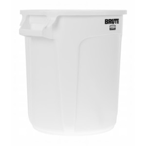 Brute White Collector - 37.9L - Rubbermaid