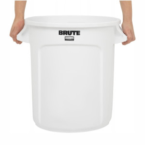 Brute White Collector - 37.9L - Rubbermaid