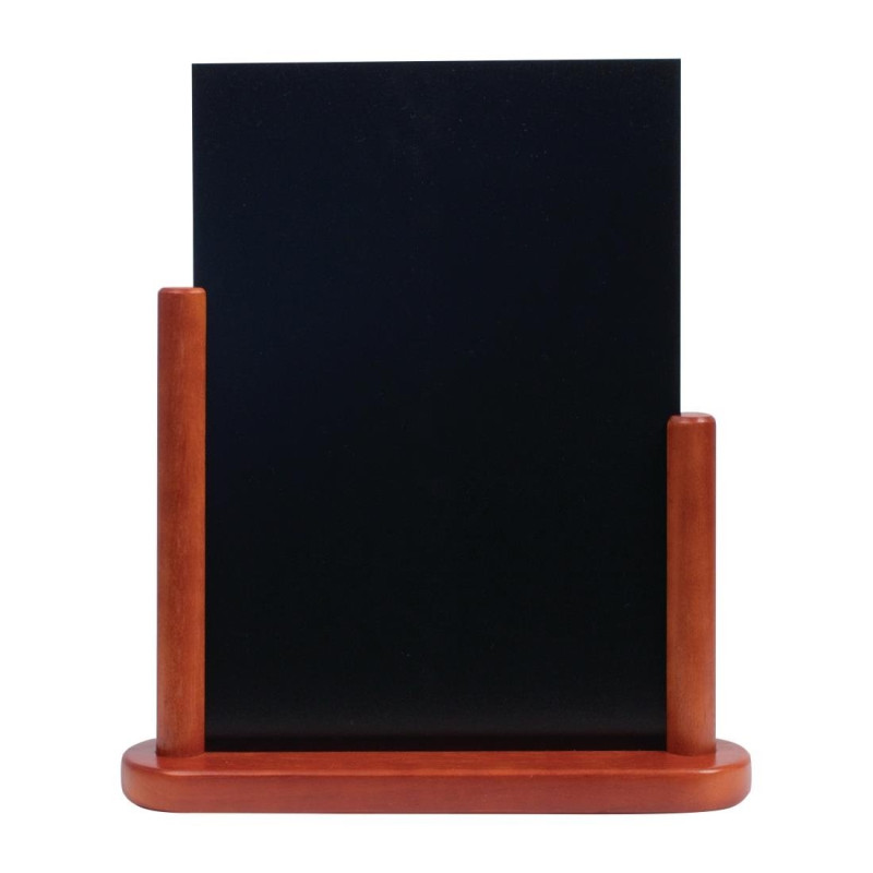 Table slate mahogany finish 320 x 270mm - Securit - Fourniresto Table slate mahogany finish 320 x 270mm - Securit - Fourniresto