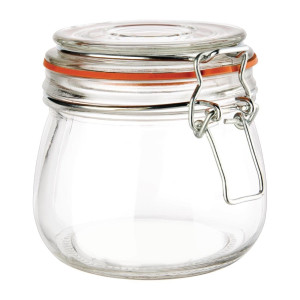 Kozarec za shranjevanje s sponko 500 ml - Vogue - Fourniresto