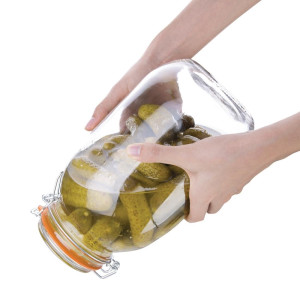 Kozarec za shranjevanje s sponko 3L - Vogue - Fourniresto
