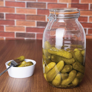 Kozarec za shranjevanje s sponko 3L - Vogue - Fourniresto