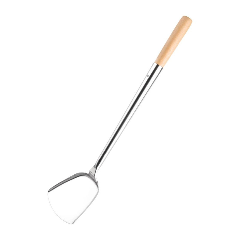 Spatule wok en acier inoxydable - Vogue - Fourniresto Spatule wok en acier inoxydable - Vogue - Fourniresto