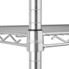Poličnik v kompletu 4 nivoji - Š 915 x G 610 mm - Vogue