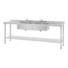 Stainless Steel Sink - L 2400 x D 600 mm - Vogue