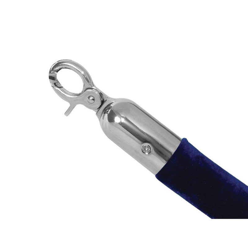 Cordon d'accueil bleu - 1m50 - Bolero - Fourniresto Cordon d'accueil bleu - 1m50 - Bolero - Fourniresto