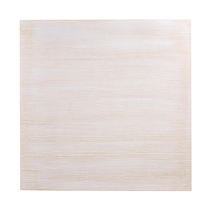 Plateau de Table Carré Pré-percé Vintage Blanc 700 mm Bolero - Visokokakovosten vrbov les