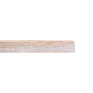 Plateau de Table Carré Pré-percé Vintage Blanc 700 mm Bolero - Visokokakovosten vrbov les