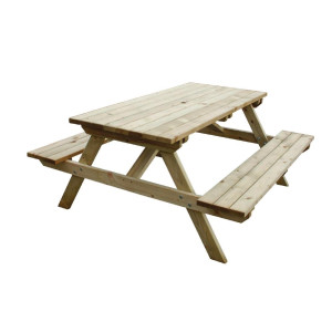Eleganten in robusten lesen piknik miza 1,5m