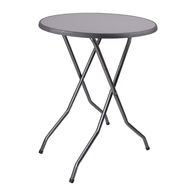 Round folding high table 85cm design and sturdy Round folding high table 85cm design and sturdy