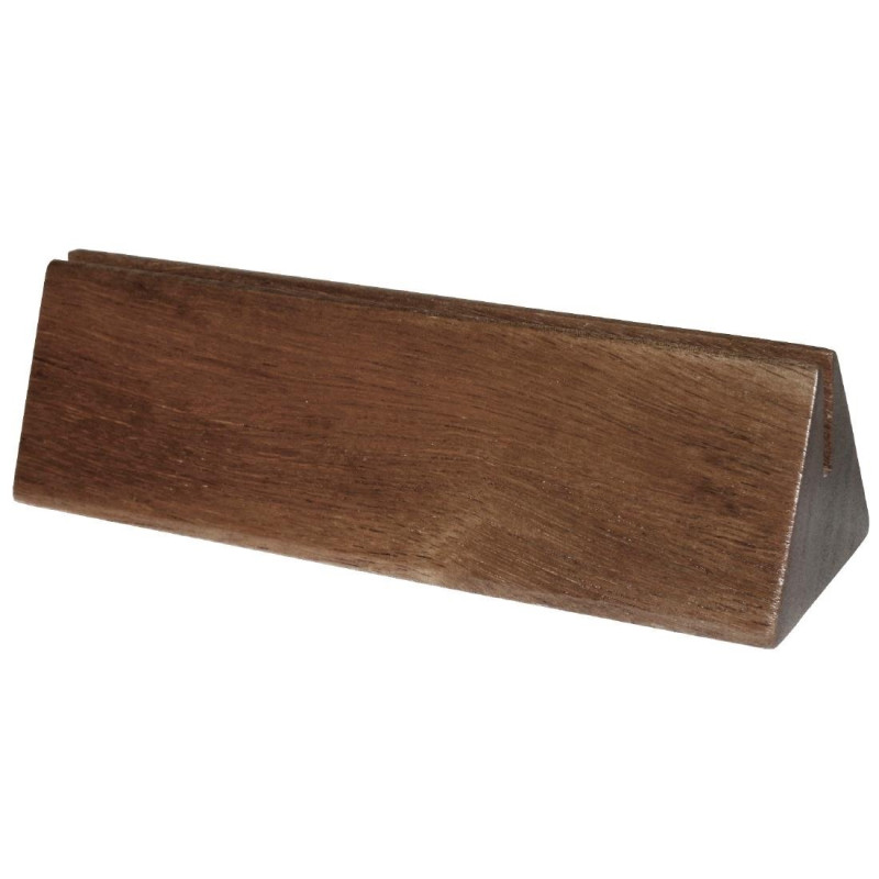 Acacia Olympia Menu Holders - Set of 10, Elegant Design Acacia Olympia Menu Holders - Set of 10, Elegant Design