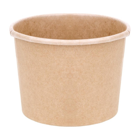Lonci za juho 340 ml 98 mm - Komplet 500 v kartonasti embalaži Kraft