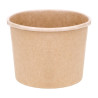 Lonci za juho 340 ml 98 mm - Komplet 500 v kartonasti embalaži Kraft