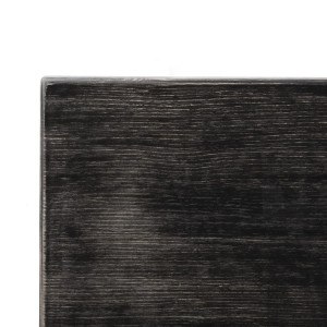 Miza Vintage kvadratnega črnega podstavka 700 mm Bolero