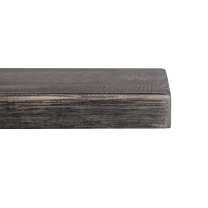 Miza Vintage kvadratnega črnega podstavka 700 mm Bolero