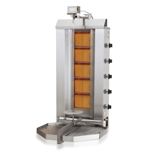 Plinski žar Kebab - 5 ogrevalnih con - CombiSteel