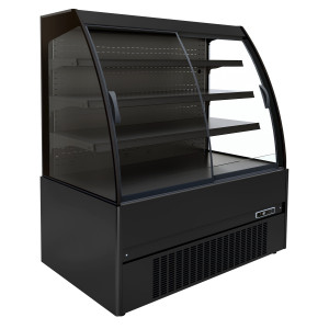 Vitrine Hladilna Stenska Z Ukrivljenim Steklom in Drsnimi Vrati Noah - 1,69 m² - CombiSteel