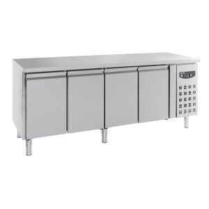 Pozitivna hladilna miza s 4 vrati - 511 L - CombiSteel
