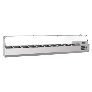 Saladette za postavitev - 10 GN 1/3 posod - CombiSteel