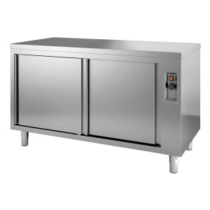 Ogrevalna omara z 2 vrati - L 1400 x P 700 mm - CombiSteel