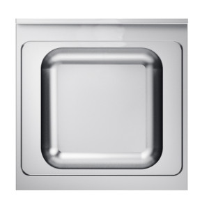 Pomivalno korito 1 korito z zadnjo ploščo - L 700 x P 700 mm - CombiSteel