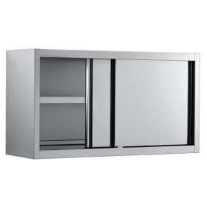 Stenska omara z drsnimi vrati - L 1600 x P 400 mm - CombiSteel