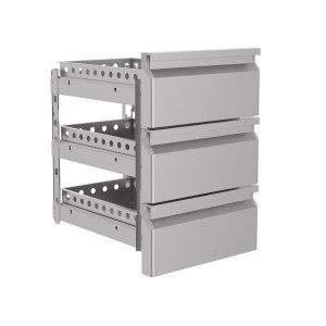Bloc 3 predali Monobloc za hladilno mizo - CombiSteel