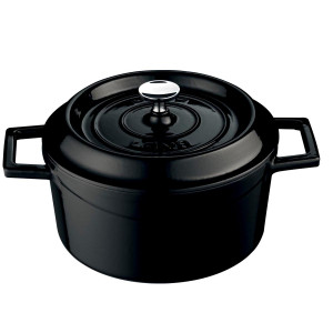Litoželezna posoda - Ø 32 cm - Črna - CombiSteel