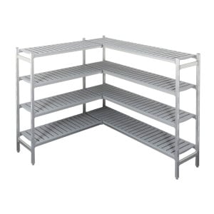 Rayonnage Angulaire pour Chambre Froide 1500 x 2100 x 2200 mm - L 1235 x P 450 mm - CombiSteel